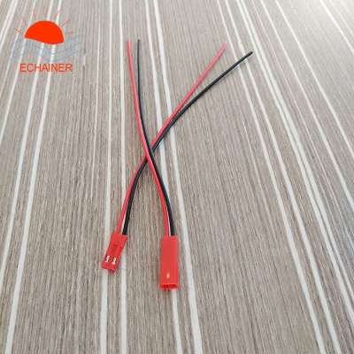 JST 2pin male and female terminals wire length 15cm each