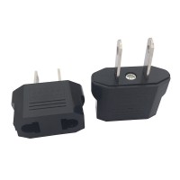 US to EU Travel plug converter Charger Power Adapter Travel Adapter